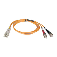 Tripp Lite N518-20M kabel optyczny 2x LC 2x ST OFNR Pomarańczowy