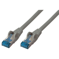 S-Conn Cat6a, 0.5m Netzwerkkabel Grau 0,5 m S/FTP (S-STP)