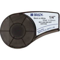 Brady 139744 Zwart, Wit Zelfklevend printerlabel