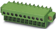 Phoenix FRONT-MC 1,5/11-STF-3,81 vezeték csatlakozó Zöld