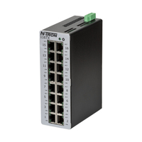 Red Lion 116TX netwerk-switch Unmanaged Fast Ethernet (10/100) Zwart, Grijs