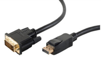 shiverpeaks BS77490-1 video kabel adapter 1 m DisplayPort DVI Zwart