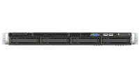 Intel R1304WFTYSR sistema barebone per server Intel® C624 LGA 3647 (Socket P) Rack (1U) Nero, Argento