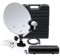Telestar 5103329 TV Set-Top-Box Satellit Schwarz, Weiß
