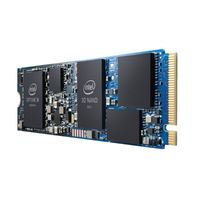 Intel Optane ® ™ Speicher H10 mit Solid-State-Datenspeicher ( ® ™ Speicher 16 GB + ® QLC-3D-NAND-SSD 256 GB, M.2 80 mm PCIe 3.0)