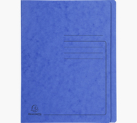 Exacompta 39992E Aktenordner Pressspan Blau A4