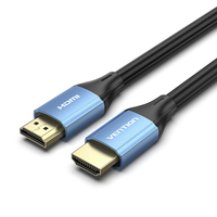 Vention HDMI Male to Male 4K HD Cable Aluminum Alloy Type 1M Blue
