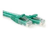Microconnect UTP6A03GBOOTED hálózati kábel Zöld 3 M Cat6a U/UTP (UTP)