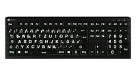 Logickeyboard LKB-LPWB-A2PC-DE Tastatur Universal USB QWERTZ Deutsch Schwarz