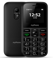 myPhone HALO A mobiltelefon 4,5 cm (1.77") 73 g Fekete Kamerás telefon