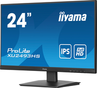 iiyama ProLite XU2493HS-B6 monitor komputerowy 60,5 cm (23.8") 1920 x 1080 px Full HD LED Czarny
