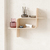 Umbra Montage Shelf Regalboden Wandverteiler Holz Beige