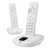 Doro Comfort 1015 Duo Téléphone DECT Identification de l'appelant Blanc