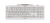 CHERRY KC 1000 SC Tastatur USB AZERTY Französisch Grau