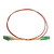 Tripp Lite N823L-01M-MG InfiniBand/fibre optic cable 1,01 m SN LC OFNR OM4 Aqua-kleur, Magenta, Wit