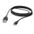 Hama 3m, USB2.0-A/USB2.0 Micro-B USB cable USB A Micro-USB B Black