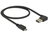 DeLOCK 0.5m, USB2.0-A/USB2.0 Micro-B USB Kabel 0,5 m USB A Micro-USB B Schwarz