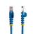 StarTech.com Câble réseau Cat5e UTP sans crochet de 2m - Cordon Ethernet RJ45 anti-accroc - M/M - Bleu