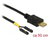 DeLOCK 85473 USB Kabel 0,5 m USB C Schwarz