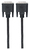 Manhattan DVI-Kabel, DVI-D-Stecker auf DVI-D-Stecker, Single Link, 1,8 m, schwarz