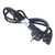 Akyga Power cable for DELL notebook AK-NB-02A CEE 7/7 250V/50Hz 1.5m Fekete 1,5 M CEE7/7 F típusú hálózati csatlakozó