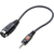 SpeaKa Professional SP-7869840 câble audio 0,2 m 3,5mm DIN (5-pin) Noir