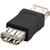 Renkforce RF-4032114 cable gender changer USB 2.0 A Black