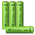 GP Batteries Rechargeable batteries 12085AAAHCE-C4 industrieel oplaadbare batterij/accu Nikkel-Metaalhydride (NiMH) 850 mAh 1,2 V