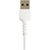 StarTech.com Cable Resistente USB-A a Lightning de 15 cm Blanco - Cable de Sincronización y Carga USB Tipo A a Lightning con Fibra de Aramida Resistente - Certificado MFi de App...