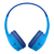 Belkin SoundForm Mini Kopfhörer Verkabelt & Kabellos Kopfband Musik Mikro-USB Bluetooth Blau