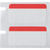 Brady THT-310-494-10-RD printer label Red, White Self-adhesive printer label