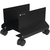 Techly ICA-CS 34 mueble y soporte para dispositivo multimedia Negro PC Carro multimedia