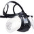 Kit demi-masque X-plore® 3300 avec 2 filtres pour travaux de peinture