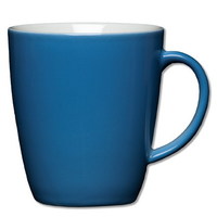 Henkelbecher 0,35 l mit Höhe: 9,6 cm, Farbe: polar blue / polarblau Form: