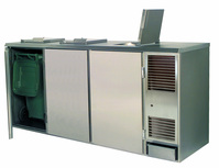 Nordcap Abfallkühler AFK 120-3 steckerfertig, Hinweis:Kundenseitige