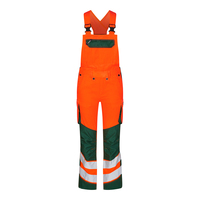 Safety Damenlatzhose - 46 - Orange/Grün - Orange/Grün | 46: Detailansicht 1