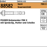 ART 88582 FISCHER-Bolzen tZn FBN II 10/ 10 VE=S