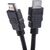 RS PRO HDMI-Kabel A HDMI Stecker B HDMI Stecker, 3m, Schwarz