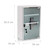 Medizinschrank in Silber - (B)30 x (H)50,5 x (T)18 cm 10019093_0