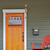 Windspiel "Hütte" in Natur/ Orange - (B)11 x (H)65 x (T)13 cm 10041365_0