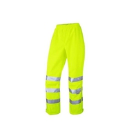 Hannaford Ladies Hi-vis Yellow Overtrousers LL02 - Size LRG - 14