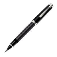 Tintenroller Pelikan Tintenroller Souverän® 805 Stresemann Schwarz-Anthrazit im Etui. Tinte, blau. Typbezeichnung der Mine: Mine 338. Ausführung der Vorschubmechanik: Kappenmode...