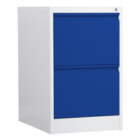 Phoenix FC Series FC1002GBK 2 Drawer Filing Cabinet with Key lock