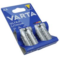 1.5V Lithium Batterie 4er Blister