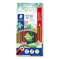 Noris® colour 185 Farbstift Kartonetui mit 12 sortierten Farben inklusive Bleistift