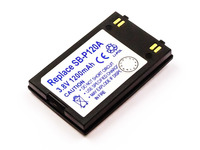 AccuPower batterij voor Samsung SB-P120A, SB-P120ABK