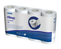KLEENEX Toilettenpapier weiss 18442 350 Blatt, 2-lagig 8 Stück
