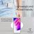 NALIA Chiaro Glitter Cover compatibile con Samsung Galaxy S21 FE Custodia, Traslucido Anti-Giallo Copertura Brillantini Sottile Silicone Glitterata Protezione, Clear Case Diaman...