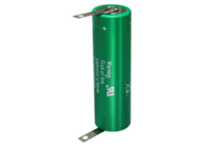 Lithium-Batterie, 3 V, LR6, AA, Rundzelle, Lötfahne