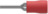 Isolierter Stiftkabelschuh, 0,25-1,6 mm², AWG 22 bis 16, 1.8 mm, rot